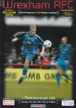 Wrexham v Peterborough United 07-Apr-2001