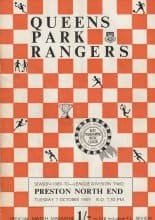 Queens Park Rangers v Preston North End 07-Oct-1969