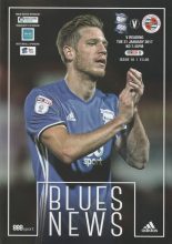 Birmingham City v Reading  31-Jan-2017