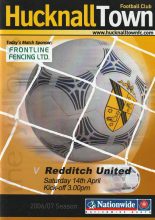 Hucknall Town v Redditch United  14-Apr-2007