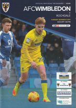 AFC Wimbledon v Rochdale  28-Mar-2017