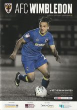 AFC Wimbledon v Rotherham United 17-Oct-2017