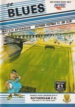 Southend United v Rotherham United  01-Mar-1991