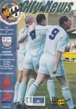 Worcester City v Rushden & Diamonds 17-Nov-2001