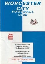 Worcester City v Sittingbourne  08-Oct-1994