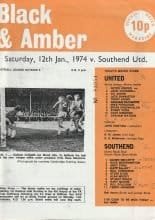 Cambridge United v Southend United 12-Jan-1974