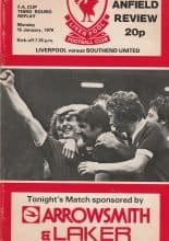 Liverpool v Southend United 15-Jan-1979