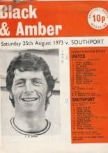 Cambridge United v Southport 25-Aug-1973