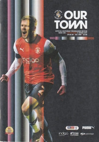 Luton Town v Stoke City 29-Feb-2020
