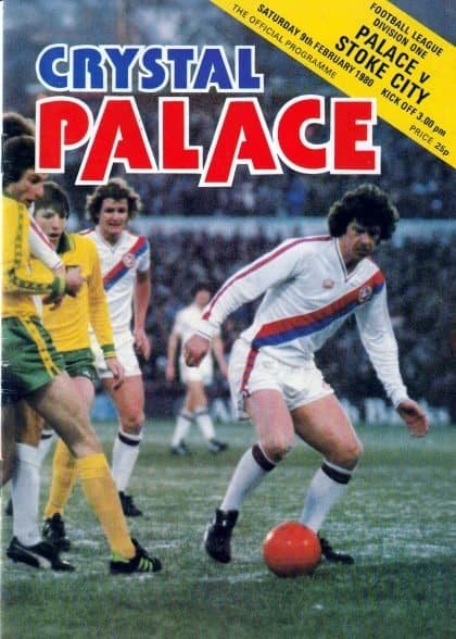 Crystal Palace v Stoke City 09-Feb-1980