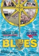 Southend United v Swindon Town 09-Nov-1991