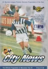 Worcester City v Thatcham Town  14-Oct-2000