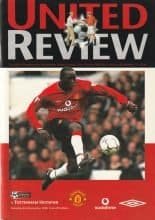 Manchester United v Tottenham Hotspur 02-Dec-2000