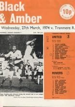 Cambridge United v Tranmere Rovers  27-Mar-1974