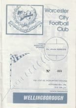 Worcester City v Wellingborough Town   30-Oct-1982
