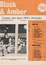 Cambridge United v Wrexham 16-Apr-1974