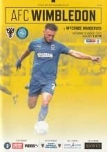 AFC Wimbledon v Wycombe Wanderers  31-Aug-2019