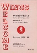 Welling United v Dartford   11-Apr-1983