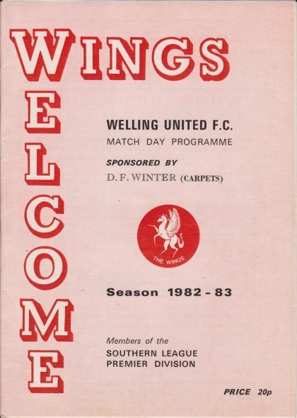 Welling United v Dartford   11-Apr-1983