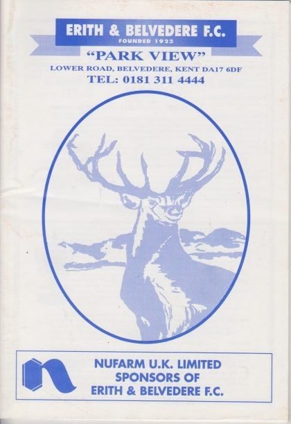 Erith & Belvedere v Dartford 13-Apr-1998