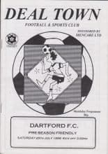 Deal Town v Dartford  25-Jul-1998