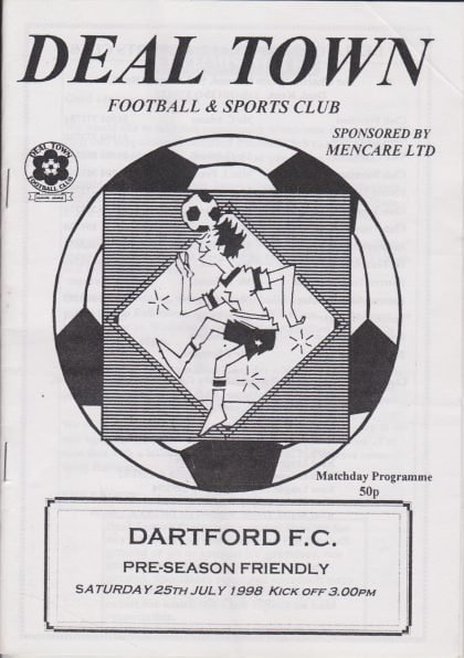 Deal Town v Dartford  25-Jul-1998