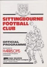 Sittingbourne v Dartford 26-Jul-1989