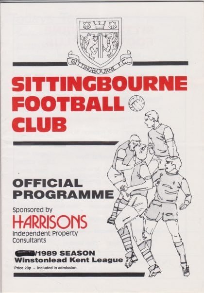 Sittingbourne v Dartford 26-Jul-1989