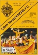 Cray Wanderers v Dartford 26-Jul-1994