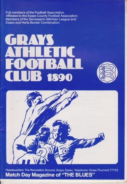 Grays Athletic v Dartford 27-Oct-1984