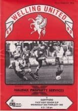 Welling United v Dartford   28-Feb-1990