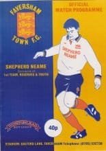 Faversham Town v Dartford 02-Nov-1995
