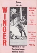 Welling United v Dartford   31-Dec-1983