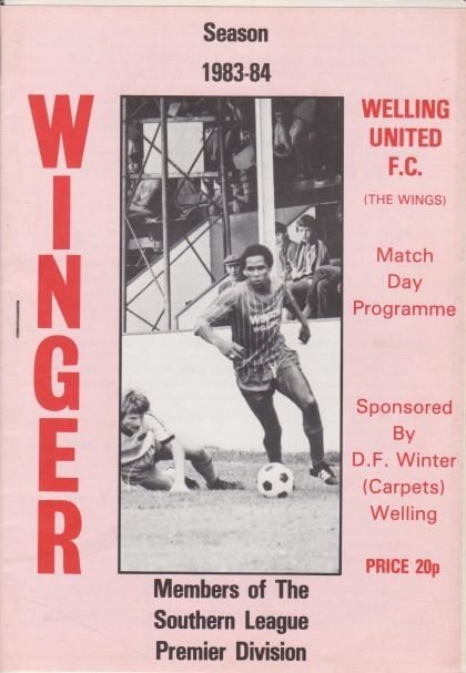 Welling United v Dartford   31-Dec-1983