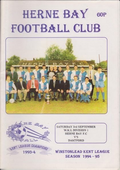 Herne Bay v Dartford  03-Sep-1994
