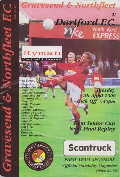 Gravesend & Northfleet v Dartford 04-Apr-2000