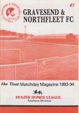 Gravesend & Northfleet v Dartford 07-Aug-1993