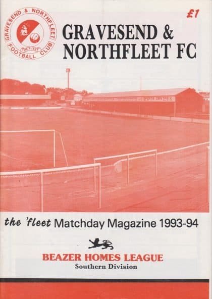 Gravesend & Northfleet v Dartford 07-Aug-1993