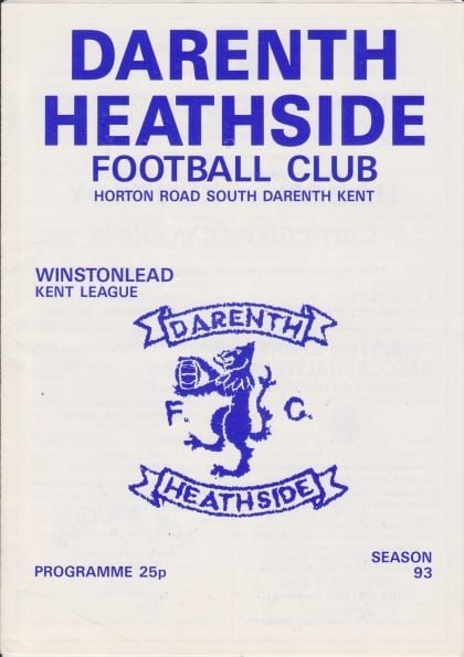Darenth Heathside v Dartford   09-Oct-1993