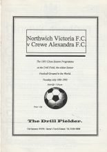Northwich Victoria v Crewe Alexandra 18-Jul-1995
