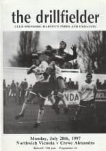 Northwich Victoria v Crewe Alexandra 28-Jul-1997