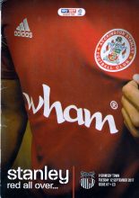 Accrington Stanley v Grimsby Town  12-Sep-2017