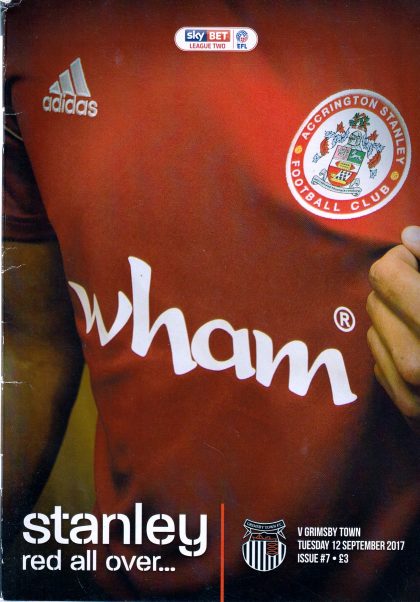 Accrington Stanley v Grimsby Town  12-Sep-2017