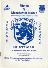 Flixton v Manchester United  27-Sep-1989