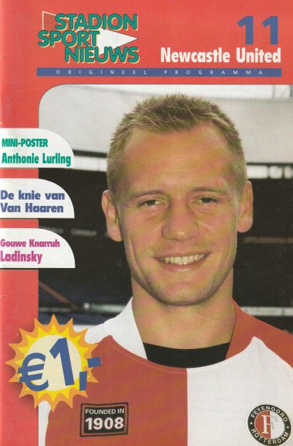 Feyenoord v Newcastle United  13-Nov-2002