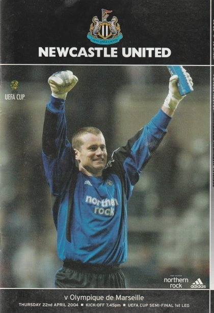 Newcastle United v Olympique Marseille  22-Apr-2004