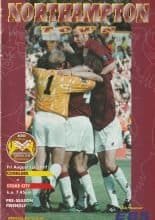 Northampton Town v Stoke City  01-Aug-1997