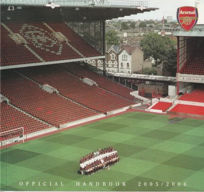 Arsenal Official Handbook 2005-06