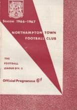 Northampton Town v Crystal Palace 25-Feb-1967