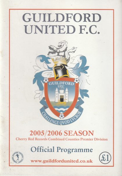 Guildford United v AFC Wimbledon  14-Mar-2006